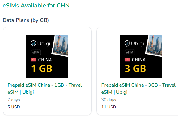 Buy an eSIM Instantly